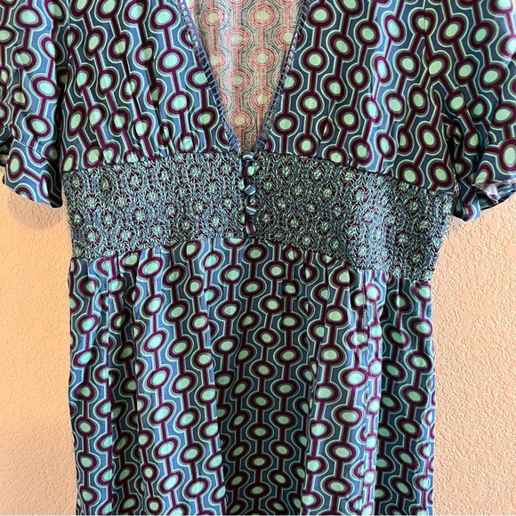 Urban Outfitters Retro Style Geometric Dress Size Large - Picture 5 of 11